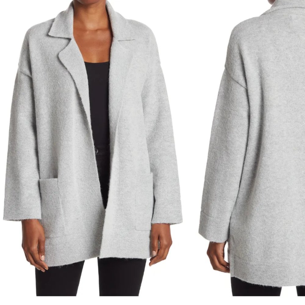 NWOT Thread & Supply Open Grey Cardigan/Jacket, Large
